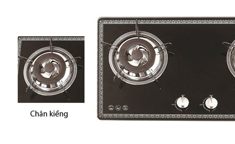 Bếp gas âm Rinnai RVB-2BG(F)N - Hàng chính hãng