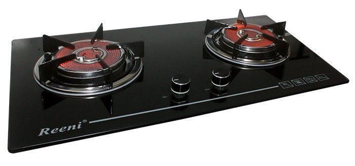 Bếp gas âm hồng ngoại Reeni AV-7005D - Điếu gang phi 15 cm - Hàng chính hãng