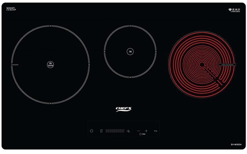 Bếp hỗn hợp ba Chef's EH-MIX53