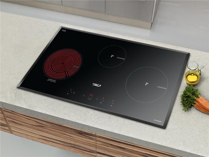 Bếp hỗn hợp ba Chef's EH-MIX544P với nhiều chế độ và tính năng hiệu quả