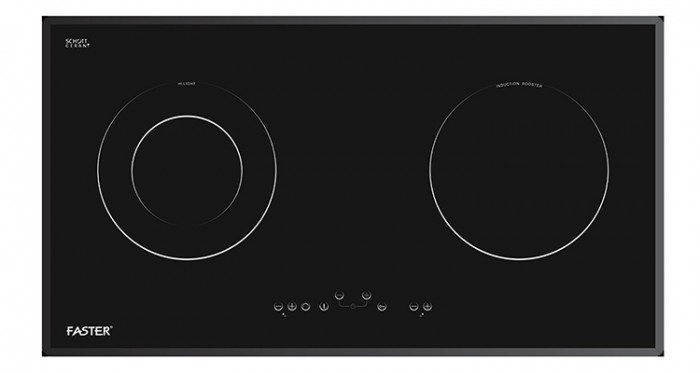 Bếp hỗn hợp điện từ Faster FS-2SIR - Hàng chính hãng