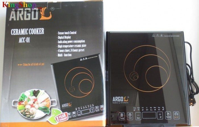 Bộ sản phẩm bếp hồng ngoại Argo ACC-01