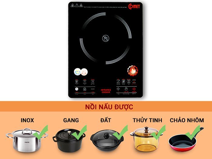 Bếp hồng ngoại Comet CM5536