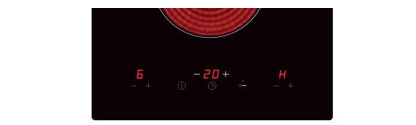 Bếp hồng ngoại Domino âm kính Malloca MDH-02R - Hàng chính hãng