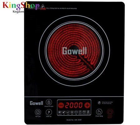 Bếp hồng ngoại Gowell GW-203IF - Công suất 2000W - Hàng chính hãng
