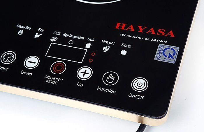 Bếp hồng ngoại siêu mỏng Hayasa HA-78 Slim - Hàng chính hãng