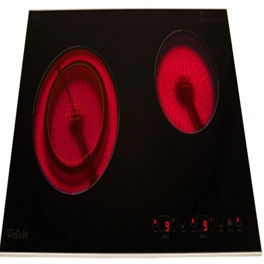 Mẫu mã bếp đôi hồng ngoại KR 350T Wellchi