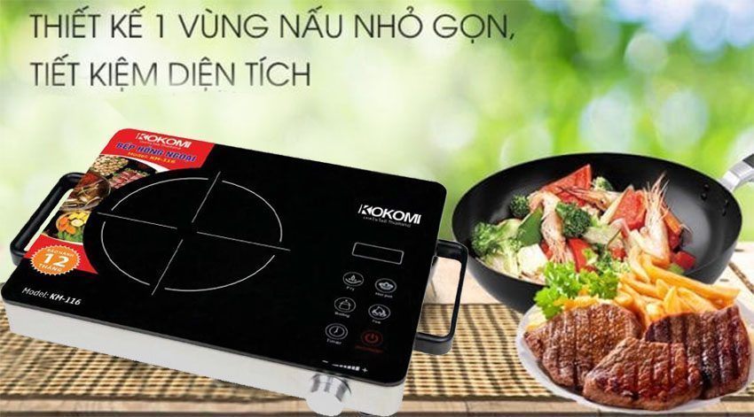 Bếp hồng ngoại Kokomi KM-116 - Hàng chính hãng