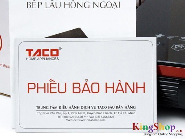 Bếp hồng ngoại Taco TC-772R