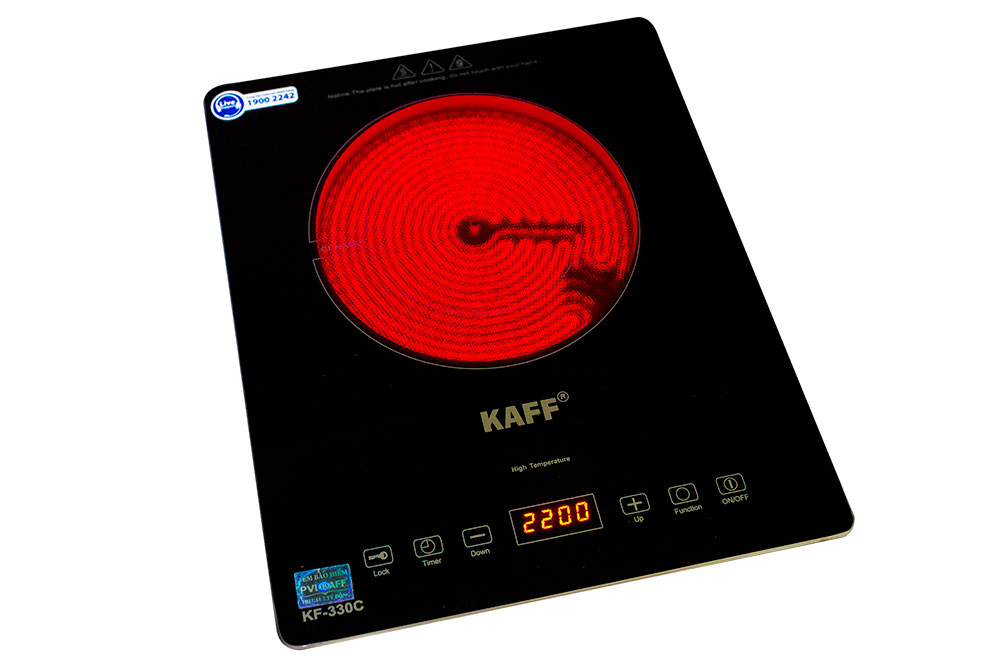 Bếp hồng ngoại âm Domino Kaff KF-330C thiết kế sang trọng, hiện đại