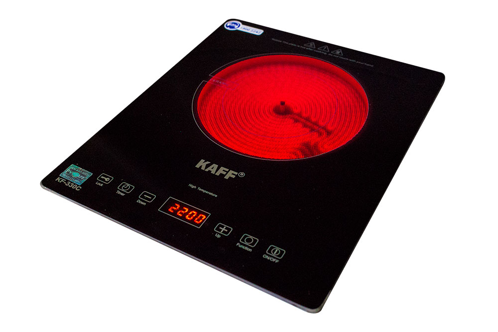 Bếp hồng ngoại âm Domino Kaff KF-330C thiết kế sang trọng, hiện đại