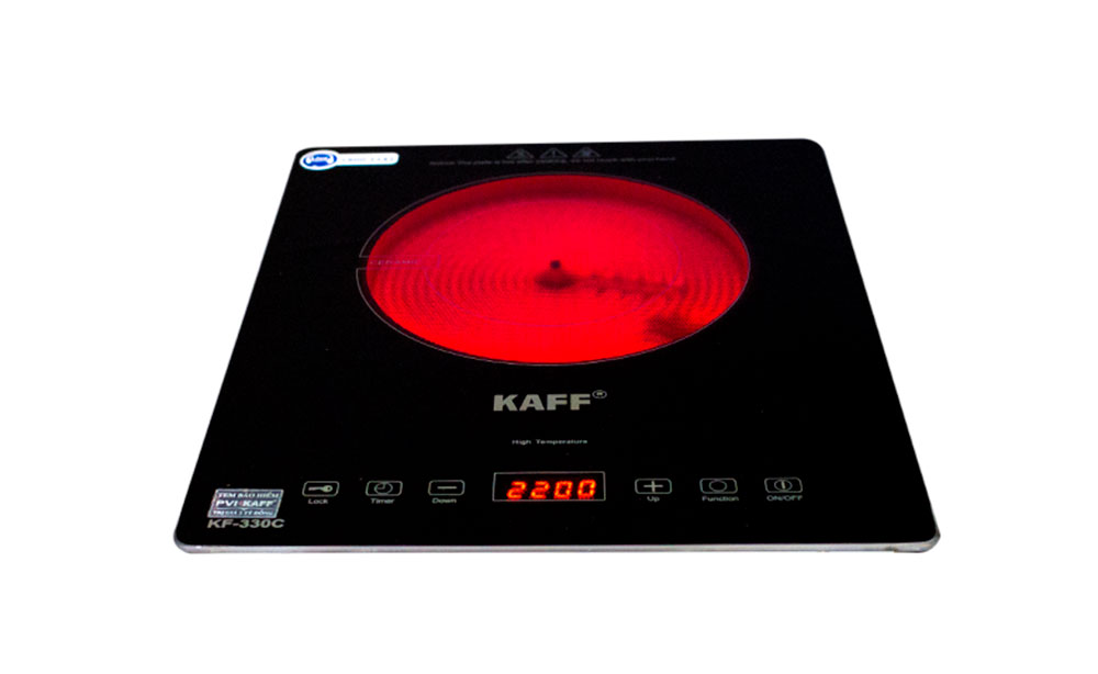 Bếp hồng ngoại âm Domino Kaff KF-330C thiết kế sang trọng, hiện đại