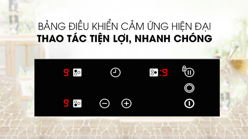 Bảng điều khiển của Bếp hồng ngoại âm Teka TRC 83631 TCS 