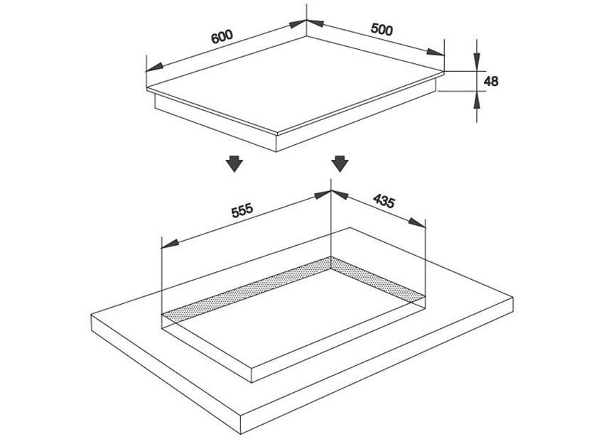 Bếp hồng ngoại âm kính Malloca MH 03R - Hàng chính hãng