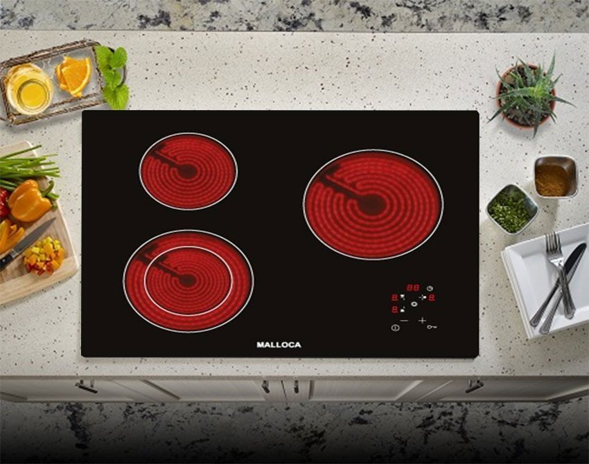 Bếp hồng ngoại âm kính Malloca MH 03R - Hàng chính hãng