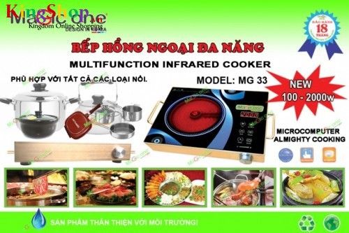 Bếp hồng ngoại Magic One MG-33 - Công suất 2000W