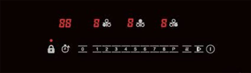 Bếp điện từ hồng ngoại âm Canzy CZ 86GPH - Hàng chính hãng