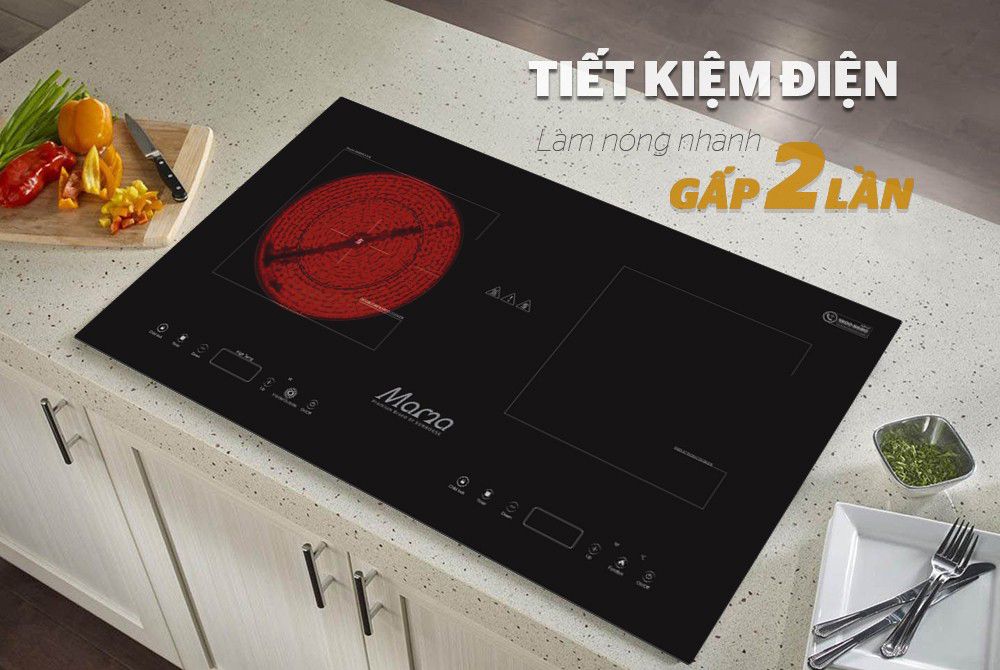 Bếp hồng ngoại điện từ Sunhouse MMB9100VN - Hàng chính hãng