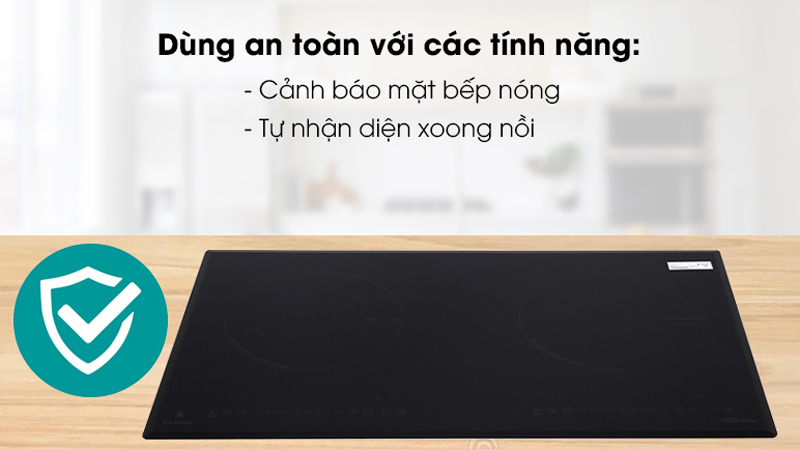 Bếp hồng ngoại điện từ Pramie PRMY-2105 - Hàng chính hãng