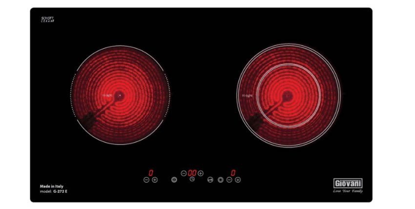 Bếp hồng ngoại đôi Giovani G-272 E