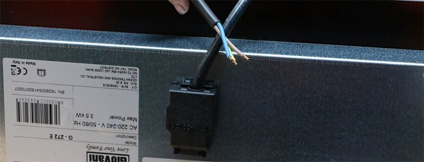 Dây điện của Bếp hồng ngoại đôi Giovani G-272 E