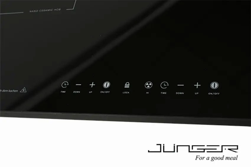 Bảng điều khiển của bếp hồng ngoại đôi Junger ID-18
