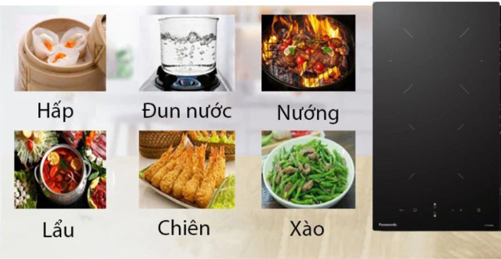 Bếp hồng ngoại 2 vùng nấu Panasonic KY-R32AELYUE  - Hàng chính hãng