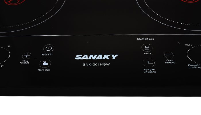 Bếp đôi hồng ngoại Sanaky SNK-201HGW - Hàng chính hãng