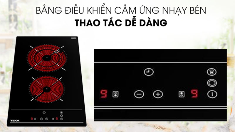 Bếp hồng ngoại đôi Teka TZC 32320 TTC BK - Hàng chính hãng