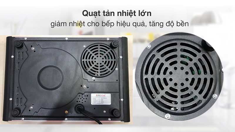 Qụat tản nhiệt của Bếp hồng ngoại đơn Apechome APH-BQ160A