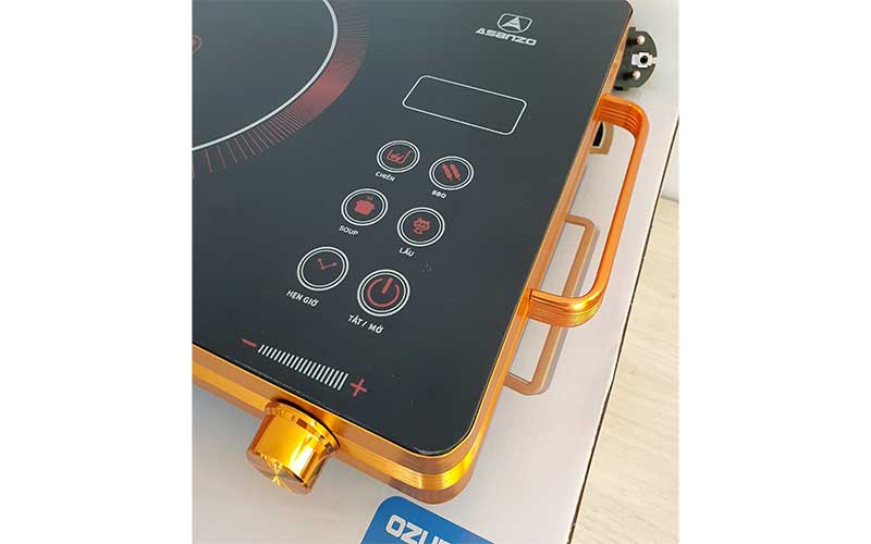 Bảng điều khiển của Bếp hồng ngoại đơn Asanzo IS-1H
