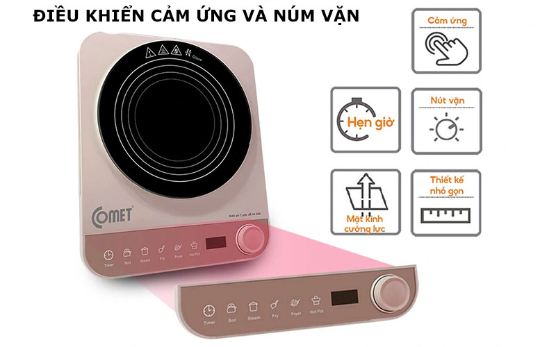 Bếp hồng ngoại đơn Comet CM5468 - Hàng chính hãng