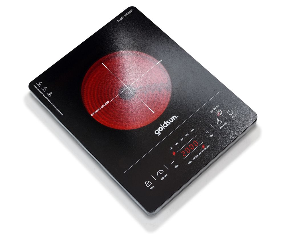 Bếp hồng ngoại đơn Goldusn GIC3501D - Hàng chính hãng
