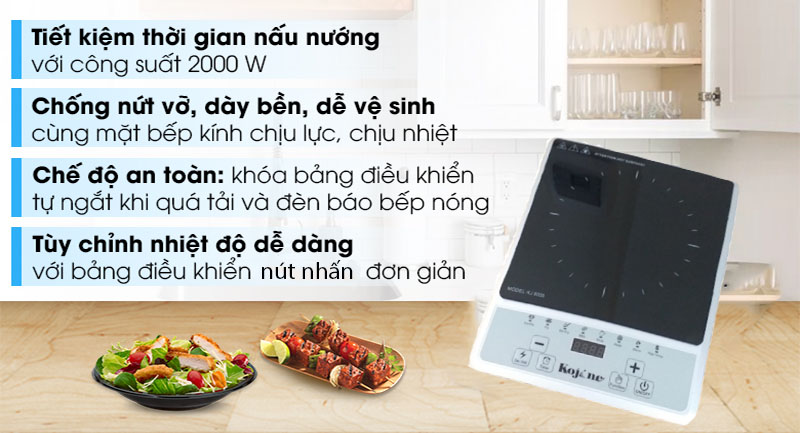 Bếp hồng ngoại đơn Kojine KJ-6005 - Hàng chính hãng