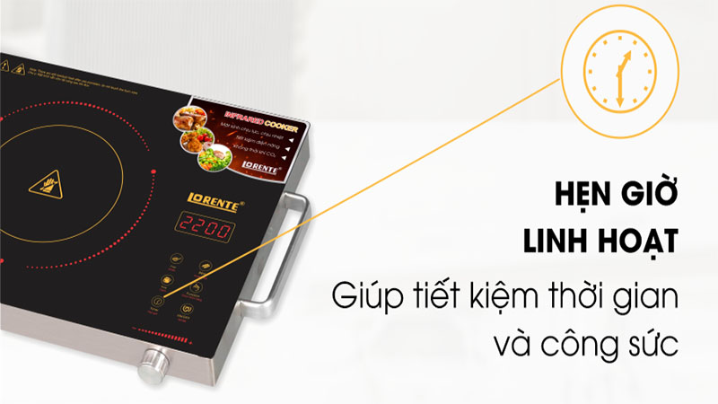 Bếp hồng ngoại đơn Lorente LT–600 - Hàng chính hãng