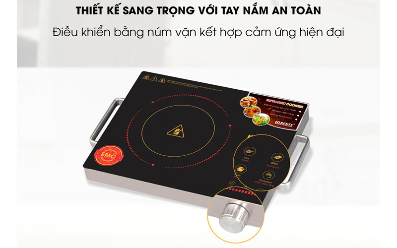 Bếp hồng ngoại đơn Lorente LT–600 - Hàng chính hãng