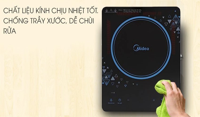 Bếp hồng ngoại đơn Midea MIR-T2018DD - Hàng chính hãng