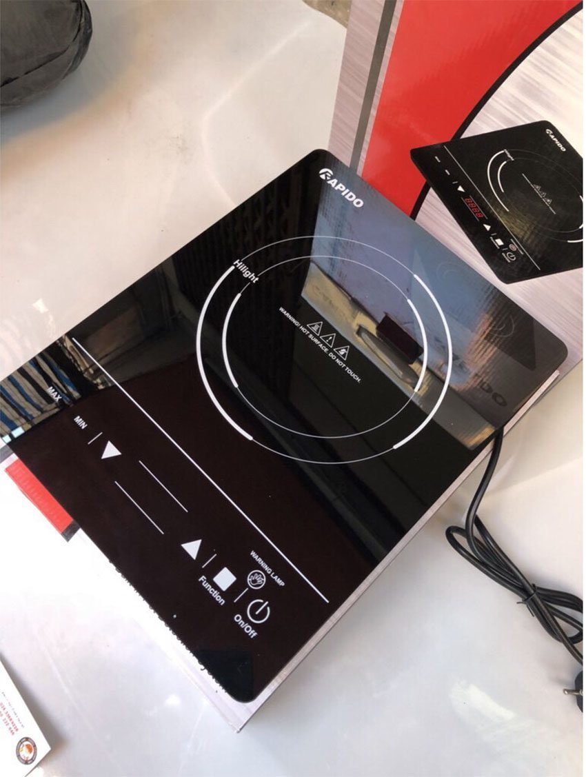 Chất liệu mặt kính của Bếp hồng ngoại đơn Rapido RC2000ES