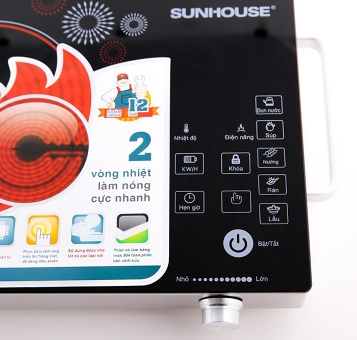 Bếp đơn hồng ngoại Sunhouse SHD6018