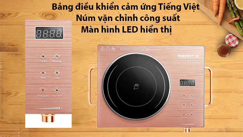 Bếp hồng ngoại đơn cảm ứng Perfect PF-BH86 - Hàng chính hãng