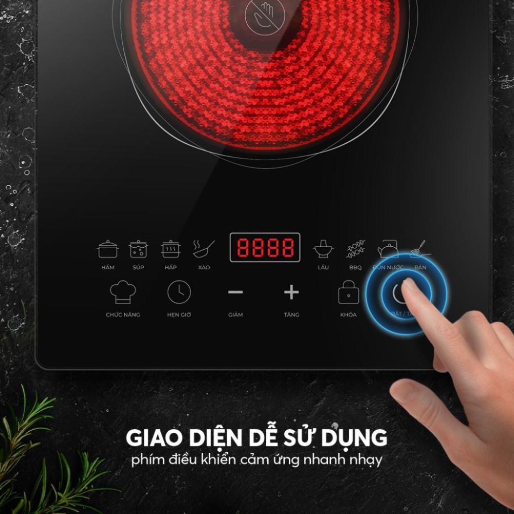 Bếp hồng ngoại đơn Elmich IFE-8906 - Hàng chính hãng