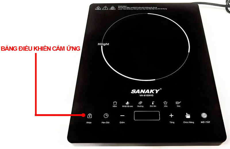Bếp hồng ngoại đơn Sanaky VH-6100HG - Hàng chính hãng