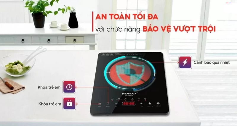 Bếp hồng ngoại đơn Sanaky VH-3100HG - Hàng chính hãng