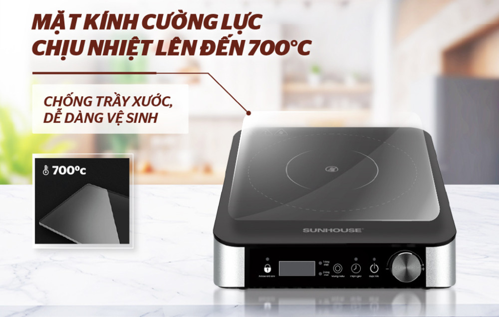 Bếp hồng ngoại đơn Sunhouse SHD6024 - Hàng chính hãng