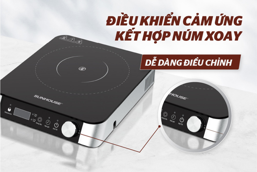 Bếp hồng ngoại đơn Sunhouse SHD6024 - Hàng chính hãng
