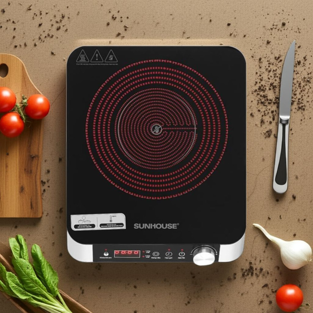 Bếp hồng ngoại đơn Sunhouse SHD6024 - Hàng chính hãng