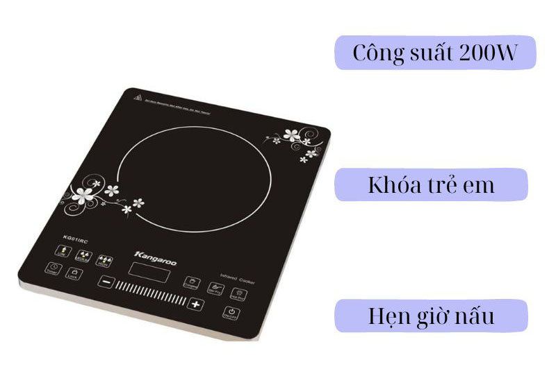 Bếp hồng ngoại đơn KG01IRC - Hàng chính hãng