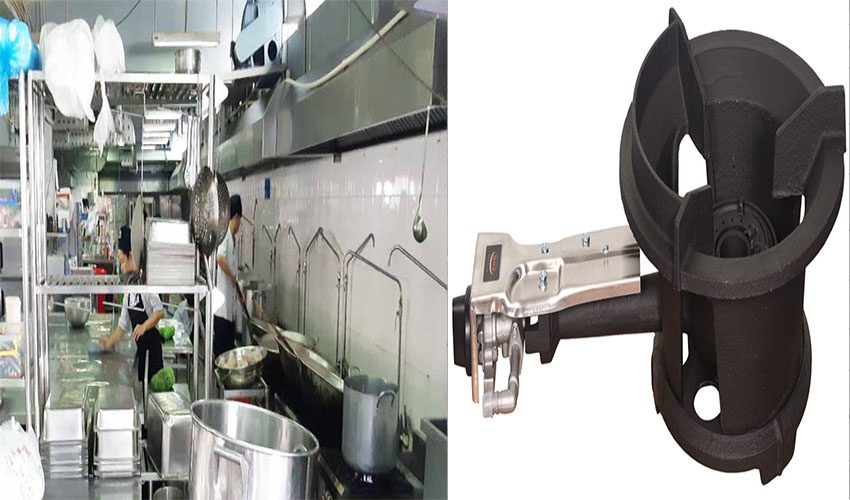 Ứng dụng của Bếp khè gas công nghiệp Akaco AK-001