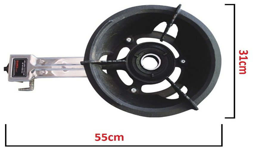 Bếp khè gas công nghiệp SANKAtech SKT-105BK - Hàng chính hãng