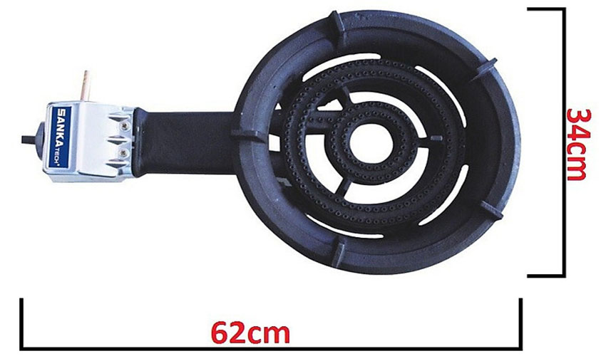 Kích thước của Bếp khè gas công nghiệp SANKAtech SKT-107CN